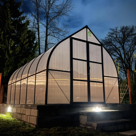 Virtue Black Greenhouse 9x14